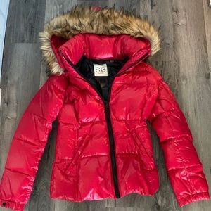 Duck down winter jacket